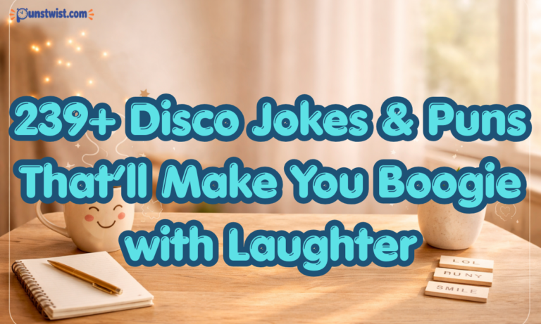 239+ Disco Jokes & Puns That’ll Make You Boogie with Laughter