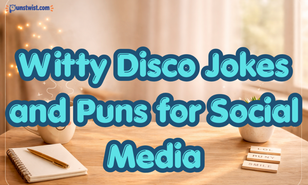 Witty Disco Jokes and Puns for Social Media