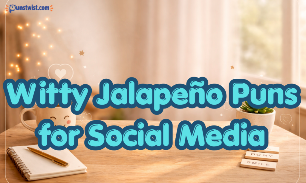 Witty Jalapeño Puns for Social Media