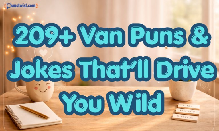 209+ Van Puns & Jokes That’ll Drive You Wild