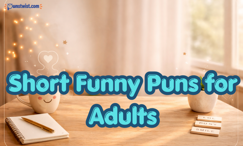 Short Funny Puns for Adults