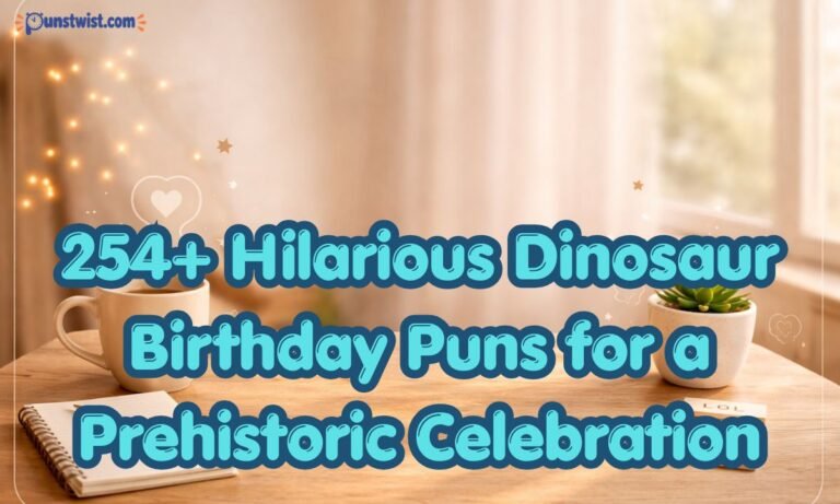 254+ Hilarious Dinosaur Birthday Puns for a Prehistoric Celebration