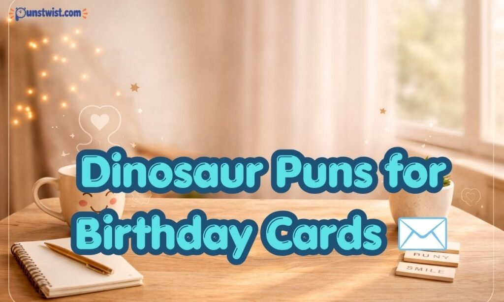 Dinosaur Puns for Birthday Cards ✉️