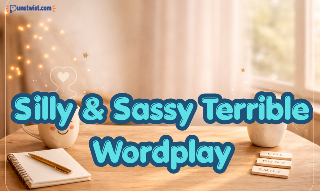 Silly & Sassy Terrible Wordplay