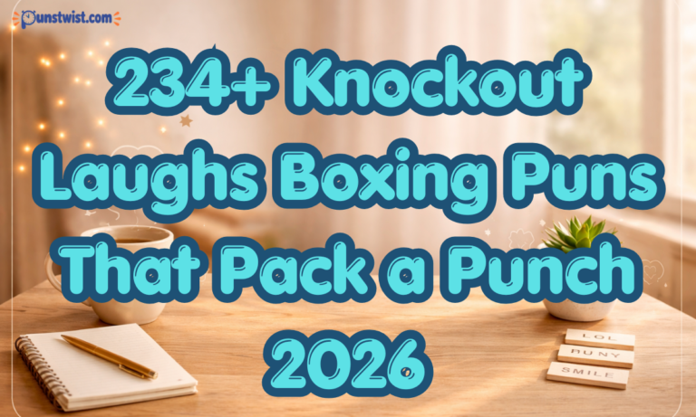 234+ Knockout Laughs Boxing Puns That Pack a Punch 2026