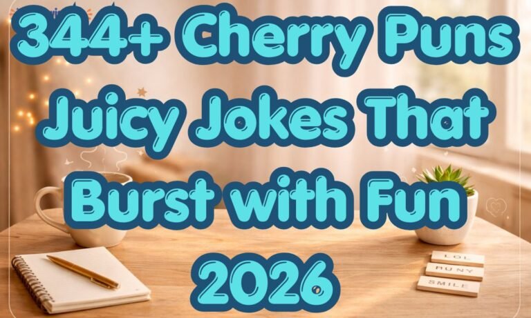 344+ Cherry Puns Juicy Jokes That Burst with Fun 2026